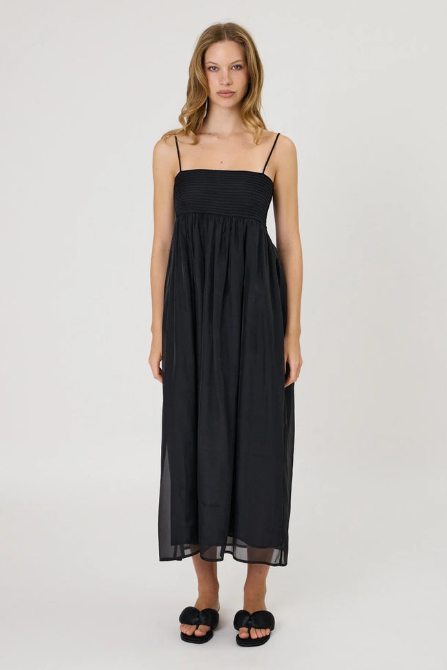 Carina Maxi Dress - Black-REMAIN-P&amp;K The General Store