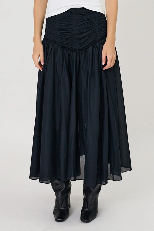 Monte Skirt - Black-REMAIN-P&amp;K The General Store