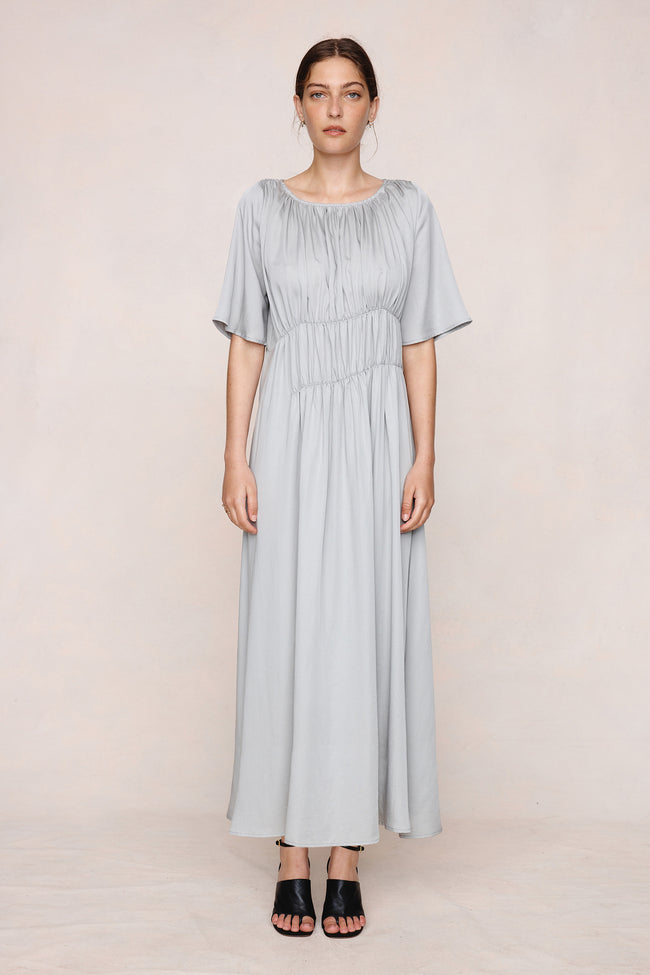 Dieter Dress - Silver-MARLE-P&amp;K The General Store