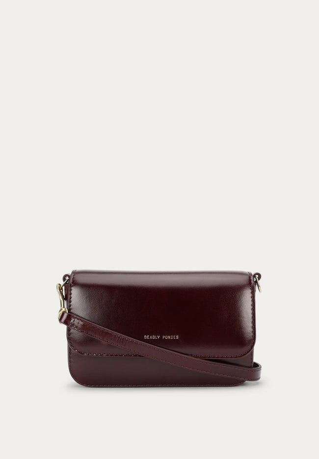 D Rex Clutch - Dark Cherry Gloss-DEADLY PONIES-P&amp;K The General Store