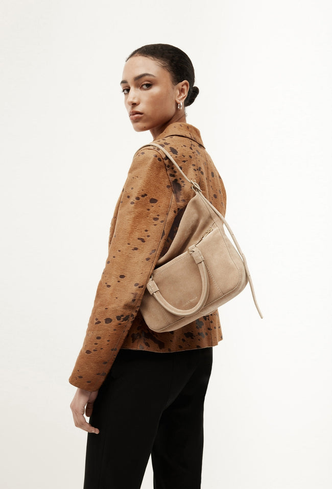 Mr Micro Mini - Oat Suede-Deadly Ponies-P&amp;K The General Store