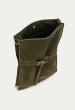 Load image into Gallery viewer, Mr Penny Pouchette - Kale Suede-Deadly Ponies-P&amp;K The General Store
