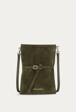 Load image into Gallery viewer, Mr Penny Pouchette - Kale Suede-Deadly Ponies-P&amp;K The General Store
