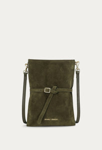 Mr Penny Pouchette - Kale Suede-Deadly Ponies-P&amp;K The General Store