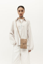 Load image into Gallery viewer, Mr Penny Pouchette - Oat Suede-Deadly Ponies-P&amp;K The General Store
