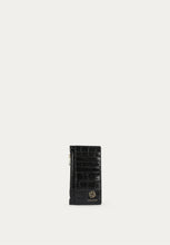 Load image into Gallery viewer, Zip Card Holder - Black Croc-DEADLY PONIES-P&amp;K The General Store
