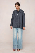 Load image into Gallery viewer, Edie Shirt - Charcoal-MARLE-P&amp;K The General Store
