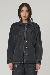 Effie Shirt - Washed Black-REMAIN-P&amp;K The General Store
