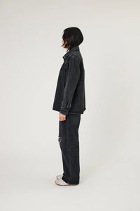 Effie Shirt - Washed Black-REMAIN-P&amp;K The General Store