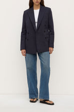 Load image into Gallery viewer, Ellen Double Breasted Blazer - Navy-ASSEMBLY LABEL-P&amp;K The General Store
