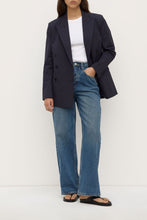 Load image into Gallery viewer, Ellen Double Breasted Blazer - Navy-ASSEMBLY LABEL-P&amp;K The General Store
