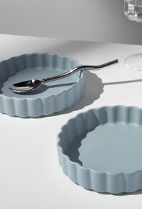 Ceramic Bowl - Set of 2 - Blue Grey-FAZEEK-P&amp;K The General Store