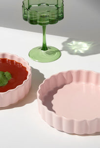Ceramic Bowl - Set of 2 - Pink-Fazeek-P&amp;K The General Store