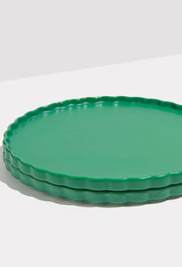 Ceramic Dinner Plate - Forest Green-Fazeek-P&amp;K The General Store