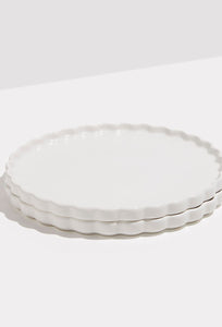 Ceramic Side Plate - White-Fazeek-P&amp;K The General Store