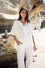 Load image into Gallery viewer, Short Sleeve Shirt - Chalk Check-SOPHIE-P&amp;K The General Store
