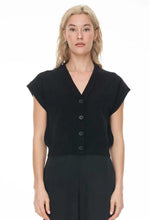 Load image into Gallery viewer, Bibi Knit Vest - Black-HUFFER-P&amp;K The General Store
