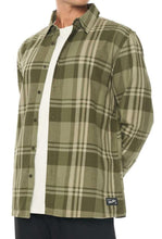 Load image into Gallery viewer, OG Shirt Brush Plaid - Khaki-HUFFER-P&amp;K The General Store
