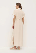 Load image into Gallery viewer, Heather Silk Blend Shirt Dress - Tapioca-ASSEMBLY LABEL-P&amp;K The General Store
