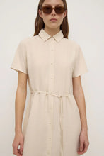 Load image into Gallery viewer, Heather Silk Blend Shirt Dress - Tapioca-ASSEMBLY LABEL-P&amp;K The General Store
