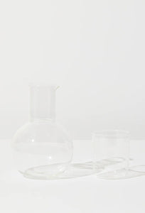 Belly Carafe + Cup Set - Clear-House of Nunu-P&amp;K The General Store