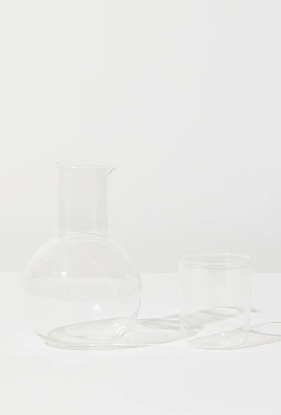 Belly Carafe + Cup Set - Clear-House of Nunu-P&K The General Store