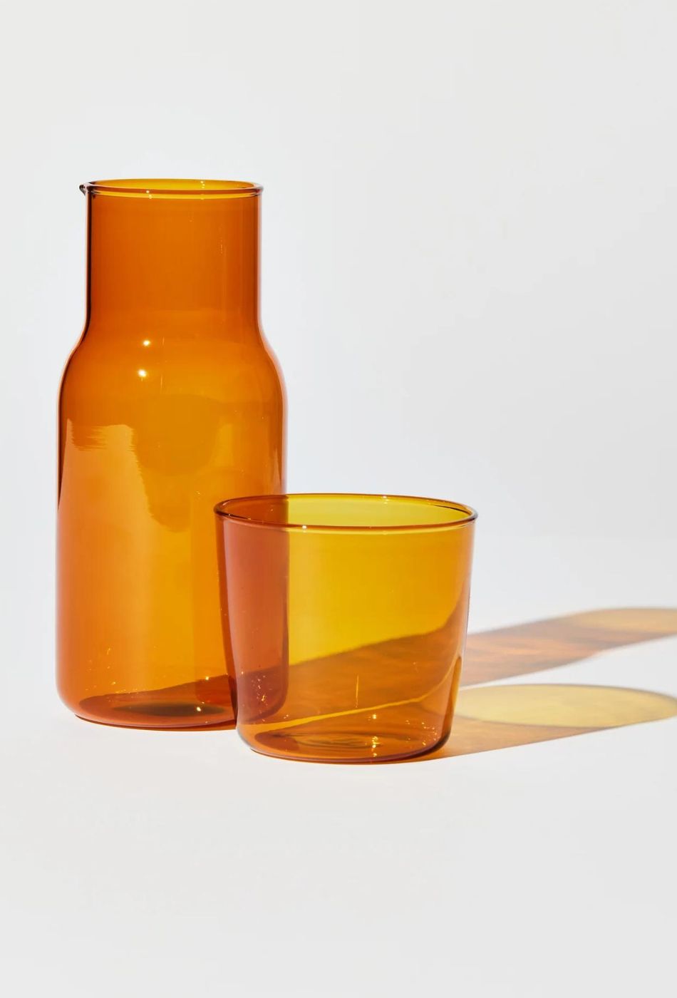 Mini Carafe + Cup Set - Amber-House of Nunu-P&K The General Store