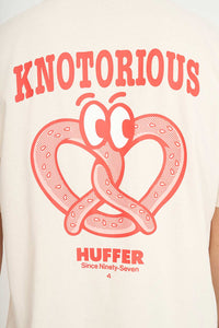 Block Tee 220/Knotorious - Ecru-HUFFER-P&amp;K The General Store
