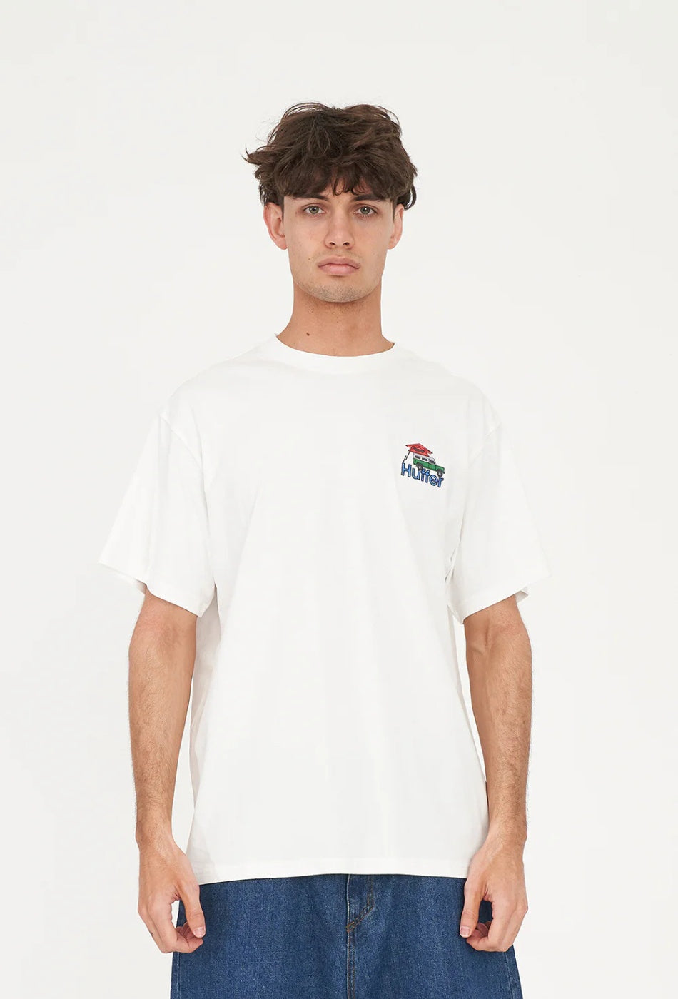 Sup Tee In Tents - Chalk-HUFFER-P&K The General Store