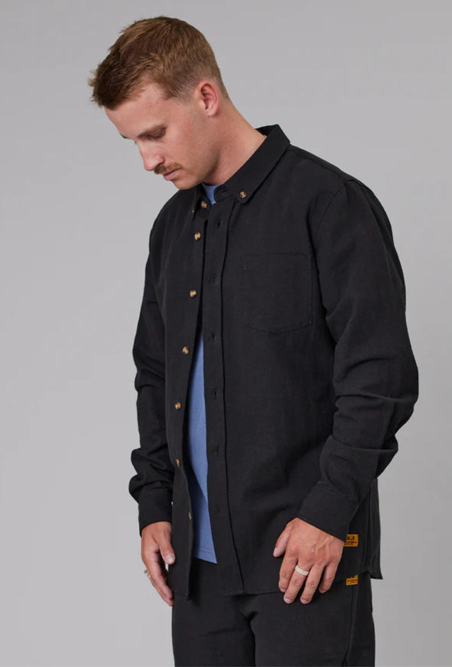 Anchorage Shirt - Black-Just Another Fisherman-P&amp;K The General Store