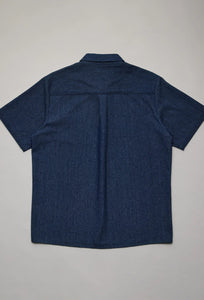 Ballast SS Shirt - Stripe Denim-Just Another Fisherman-P&amp;K The General Store