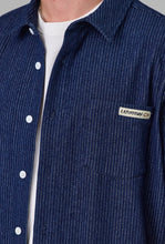 Load image into Gallery viewer, Ballast SS Shirt - Stripe Denim-Just Another Fisherman-P&amp;K The General Store
