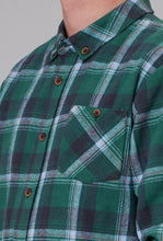Load image into Gallery viewer, Boatyard Shirt - Green Check-Just Another Fisherman-P&amp;K The General Store
