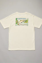 Load image into Gallery viewer, Casting &amp; Mending Sea Tee - Antique White-Just Another Fisherman-P&amp;K The General Store
