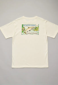 Casting & Mending Sea Tee - Antique White-Just Another Fisherman-P&amp;K The General Store