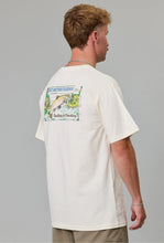 Load image into Gallery viewer, Casting &amp; Mending Sea Tee - Antique White-Just Another Fisherman-P&amp;K The General Store
