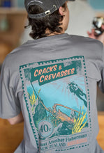 Load image into Gallery viewer, Cracks &amp; Crevases Tee - Charcoal-Just Another Fisherman-P&amp;K The General Store
