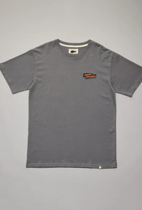 Cracks & Crevases Tee - Charcoal-Just Another Fisherman-P&amp;K The General Store