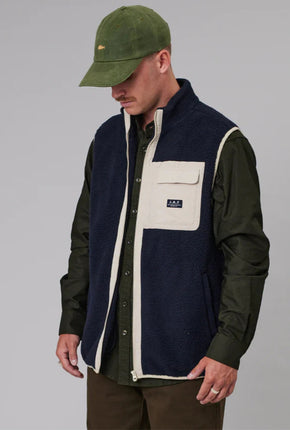 J.A.F Gulf Vest - Navy-Just Another Fisherman-P&amp;K The General Store