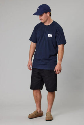 Gull Pocket Tee - Navy-Just Another Fisherman-P&amp;K The General Store