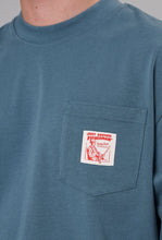 Load image into Gallery viewer, Heavy Shore LS Tee - Dusk Blue-Just Another Fisherman-P&amp;K The General Store
