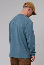 Load image into Gallery viewer, Heavy Shore LS Tee - Dusk Blue-Just Another Fisherman-P&amp;K The General Store
