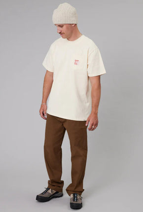 Heavy Shore Tee - Antique White-Just Another Fisherman-P&amp;K The General Store
