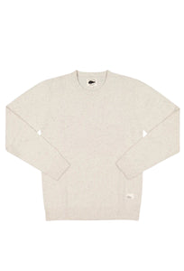 Merino Sea Crew - Ivory Marle-Just Another Fisherman-P&amp;K The General Store