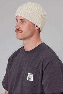 Skipper Merino Beanie - Ivory-Just Another Fisherman-P&amp;K The General Store