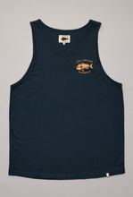 Load image into Gallery viewer, Snapper Singlet - Navy-Just Another Fisherman-P&amp;K The General Store
