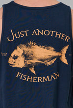 Load image into Gallery viewer, Snapper Singlet - Navy-Just Another Fisherman-P&amp;K The General Store
