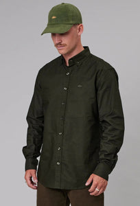 Stamp Work Shirt - Olive-Just Another Fisherman-P&amp;K The General Store