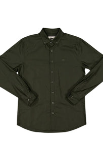 Stamp Work Shirt - Olive-Just Another Fisherman-P&amp;K The General Store