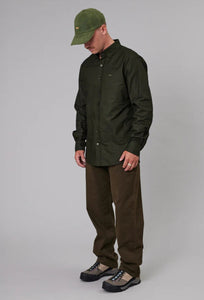 Stamp Work Shirt - Olive-Just Another Fisherman-P&amp;K The General Store